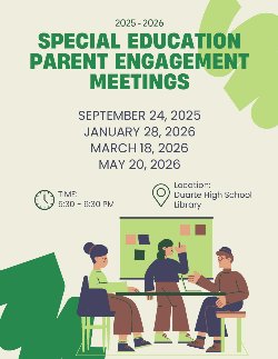 Special Education Meeting Flyer
